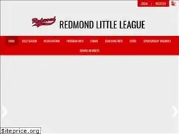 Sites similar to redmondlittleleague.com