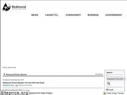 Sites similar to redmondpoliceblotter.com