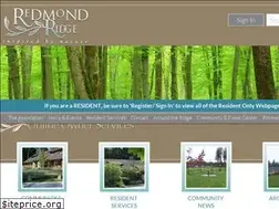 Sites similar to redmondridgeroa.com