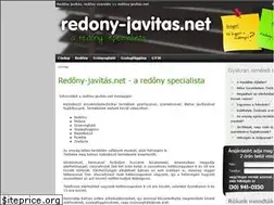 Sites similar to redony-javitas.net