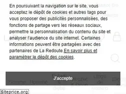 Sites similar to redoute.fr