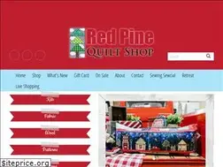 Sites similar to redpinequiltshop.com