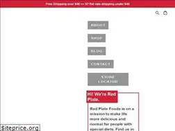 Sites similar to redplatefoods.com