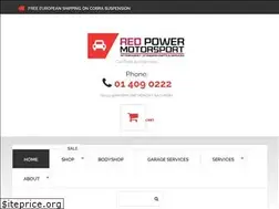 Sites similar to redpowermotorsport.ie
