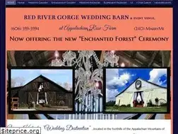 Sites similar to redrivergorgeweddingbarn.com