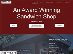 Sites similar to redrocksubs.com