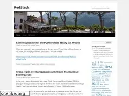 Sites similar to redstack.wordpress.com
