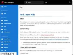 Sites similar to redteam.wiki