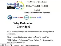 Sites similar to redundantcartridge.com