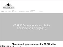 Sites similar to redwinggolfcourse.com