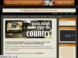 Sites similar to redwoodcountrysigns.com