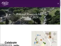 Sites similar to redwoodmountainfaire.com