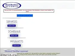 Sites similar to reedbrotherssecurity.com