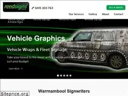 Sites similar to reedsigns.com.au