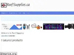 Sites similar to reefsupplies.ca