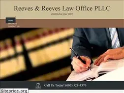 Sites similar to reevesandreeveslawoffice.com