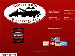 Sites similar to reevesautowrecking.com