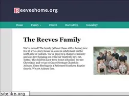Sites similar to reeveshome.org