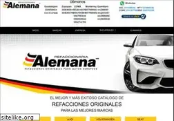 Sites similar to refaccionariaalemana.com.mx