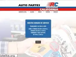 Sites similar to refaccionariacalifornia.com.mx