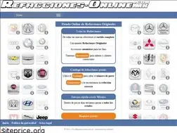 Sites similar to refacciones-online.com.mx