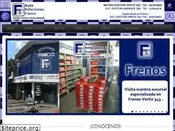 Sites similar to refaccionesfranco.mx