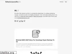 Sites similar to refactorsaurusrex.com