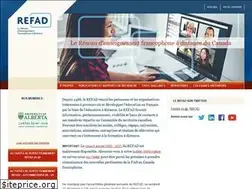 Sites similar to refad.ca