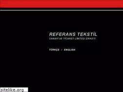 Sites similar to referanstekstil.com