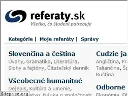 Sites similar to referaty.sk