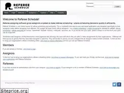 Sites similar to refereeschedule.com