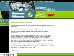 Sites similar to referencelist.com