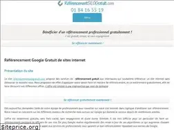 Sites similar to referencementgooglegratuit.com