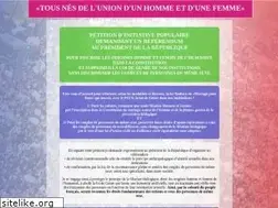Sites similar to referendum-filiation.fr
