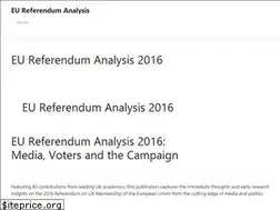 Sites similar to referendumanalysis.eu