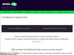 Sites similar to referralcodes.co