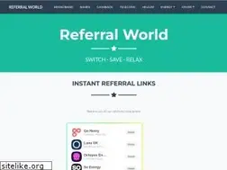 Sites similar to referralworld.co.uk