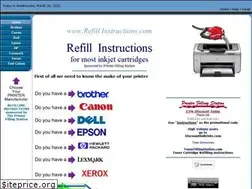 Sites similar to refillinstructions.com