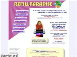Sites similar to refillparadise.euceg.hu