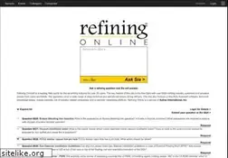 Sites similar to refiningonline.com