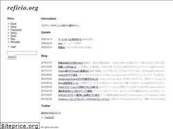Sites similar to refirio.org