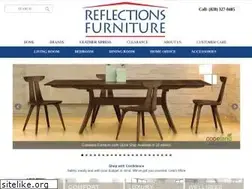 Sites similar to reflectionsfurniture.com