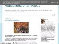 Sites similar to reflectionsofanrscj.blogspot.com