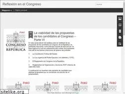 Sites similar to reflexionenelcongreso.blogspot.com