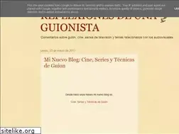 Sites similar to reflexionesdeguionista.blogspot.com