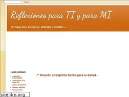 Sites similar to reflexionesparatiyparami.com