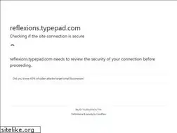 Sites similar to reflexions.typepad.com