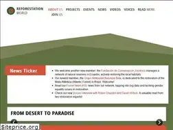 Sites similar to reforestationworld.org