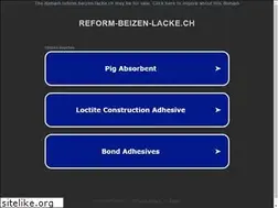 Sites similar to reform-beizen-lacke.ch