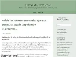 Sites similar to reformafinanzas.wordpress.com